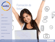 Tablet Screenshot of grupoaudioformacion.com